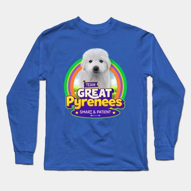 Great Pyrenees Long Sleeve T-Shirt by Puppy & cute